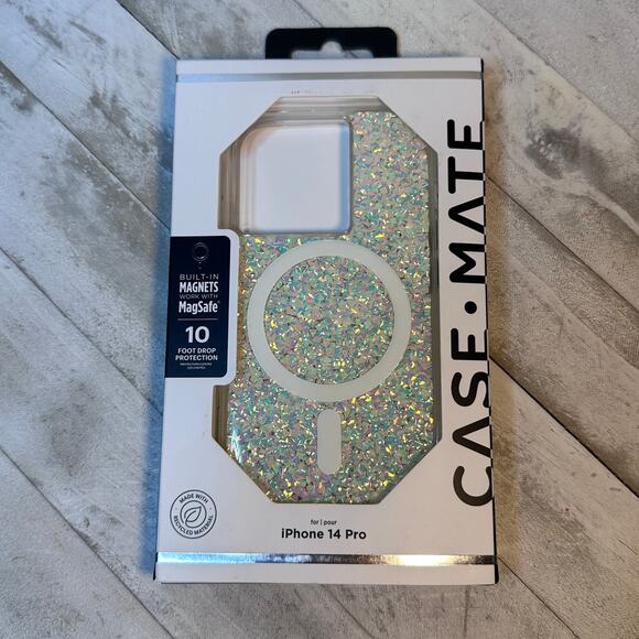 iPhone 14 Pro Slim Case by Casemate, Twinkle Diamond: NWT in box - Picture 1 of 7